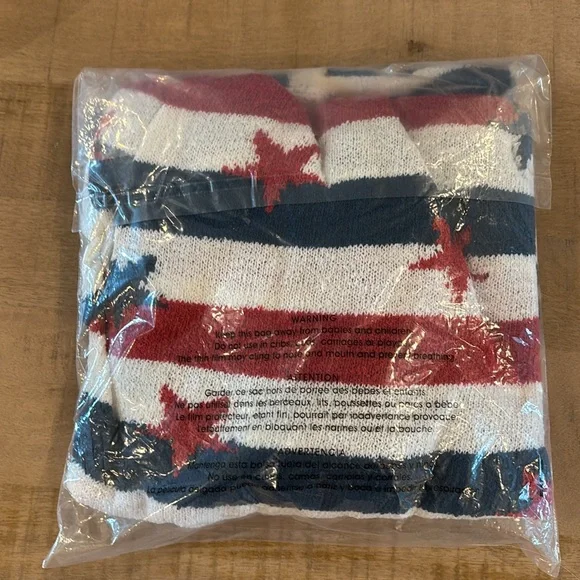 Show Me Your MuMu Go To Sweater Star Spangled Banner Stripe Knit XS NWT NEW - Picture 5 of 5